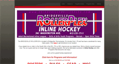 Desktop Screenshot of bridgevillerollerplex.com